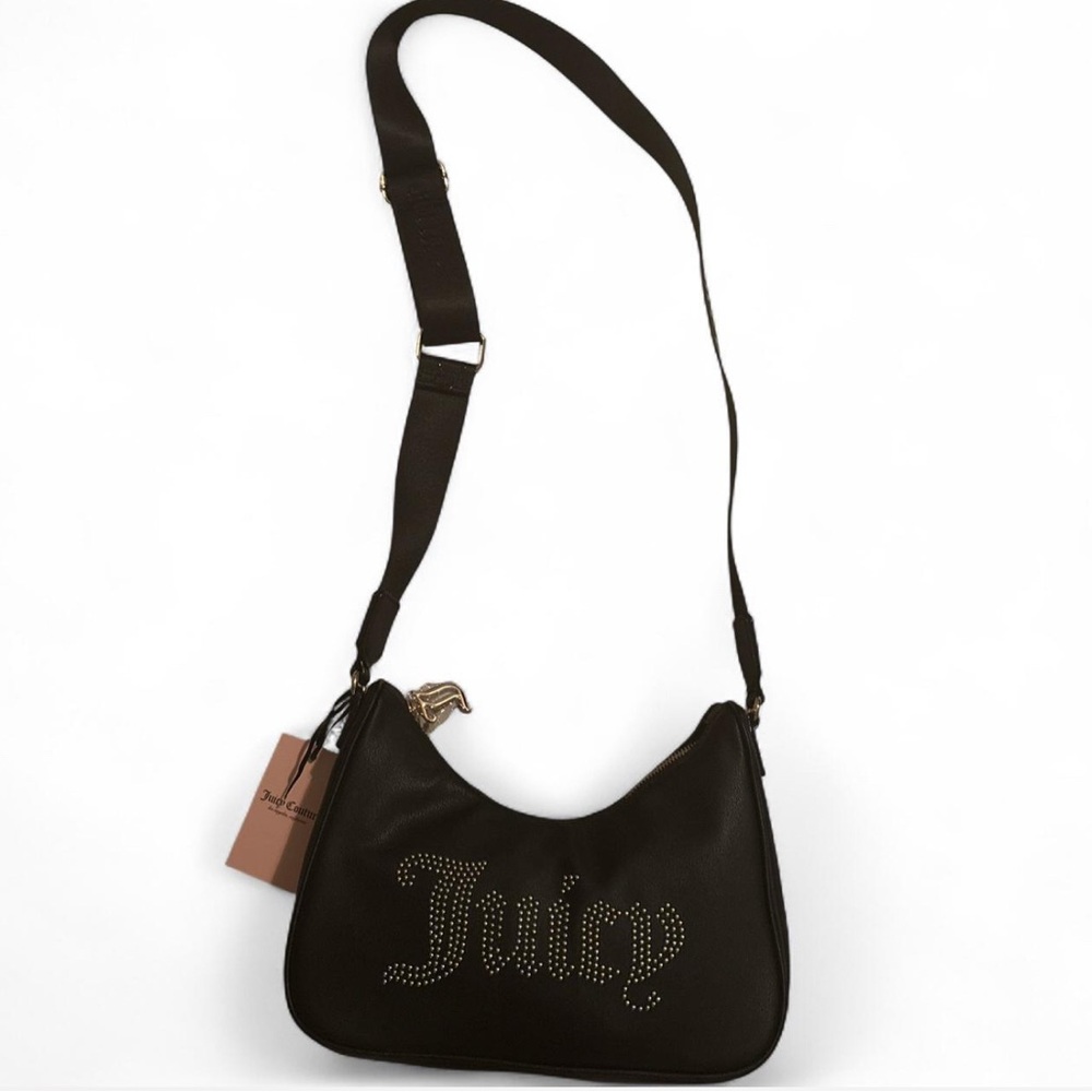 Juicy Couture Black Hobo Shoulder Bag